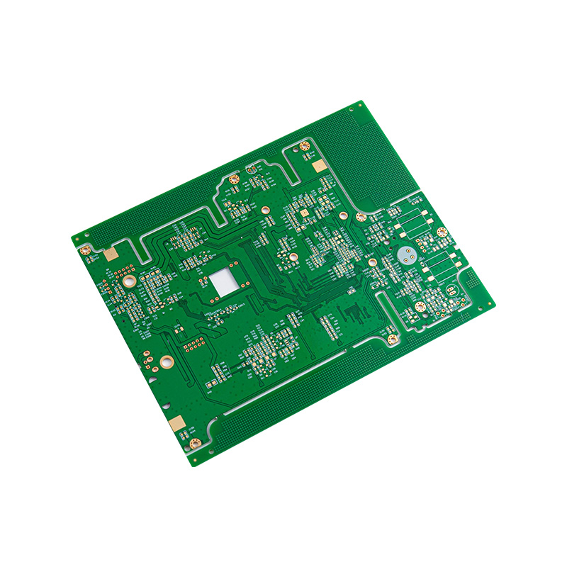 Zielona wielowarstwowa złocona płytka PCB Fr-4 OEM