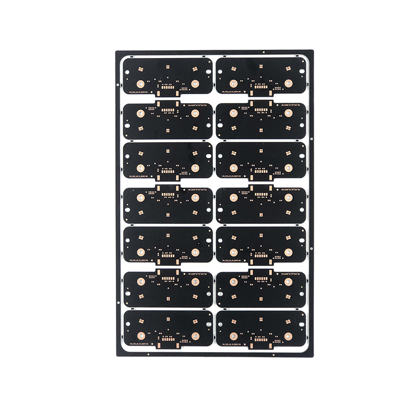 Dwustronna czarna płytka PCB OSP 0,3-6 mm
