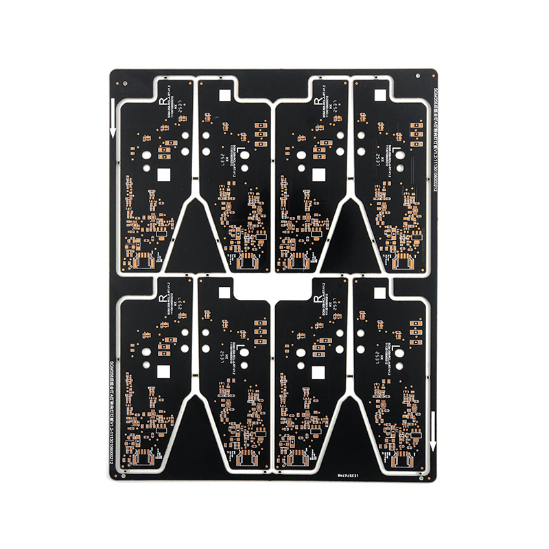 Dwustronna czarna płytka PCB OSP